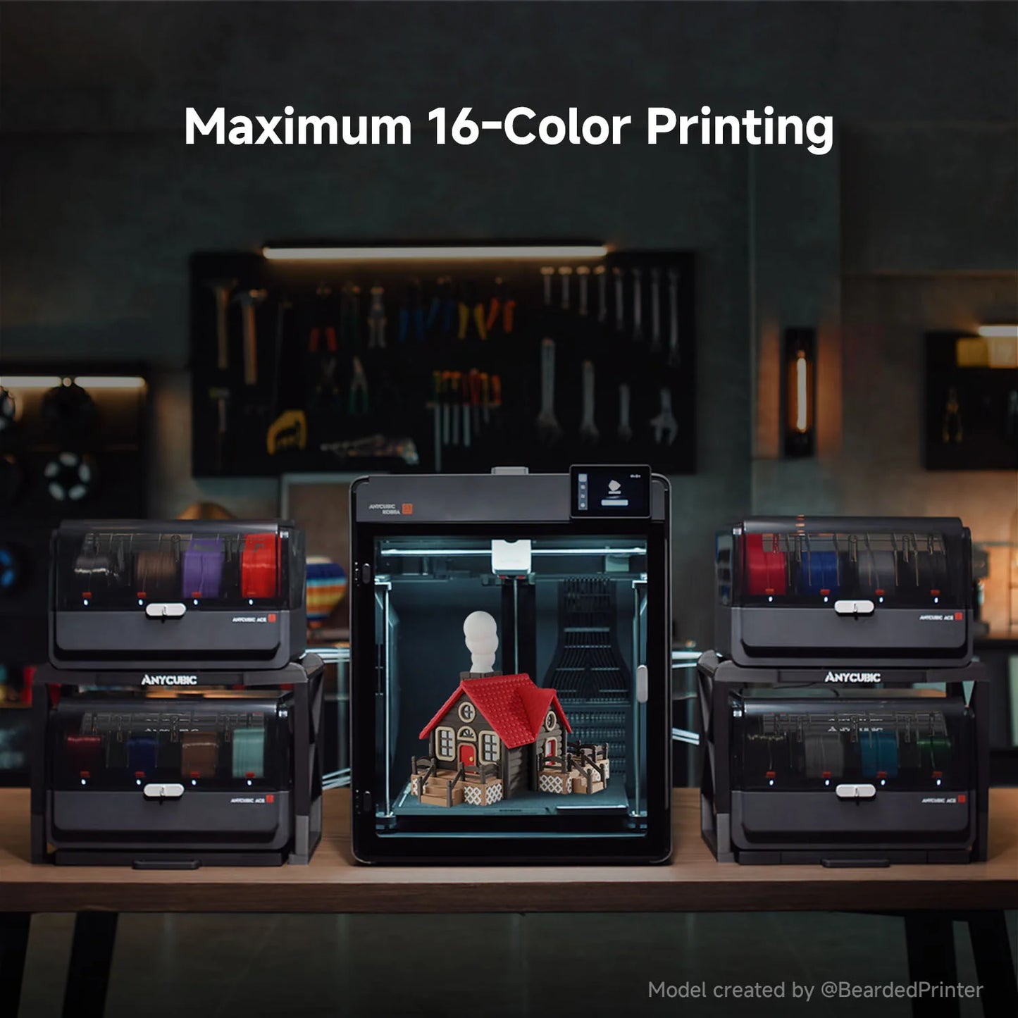 Anycubic Kobra S1 Max Combo by 3Dyhat ( 3D Printer )