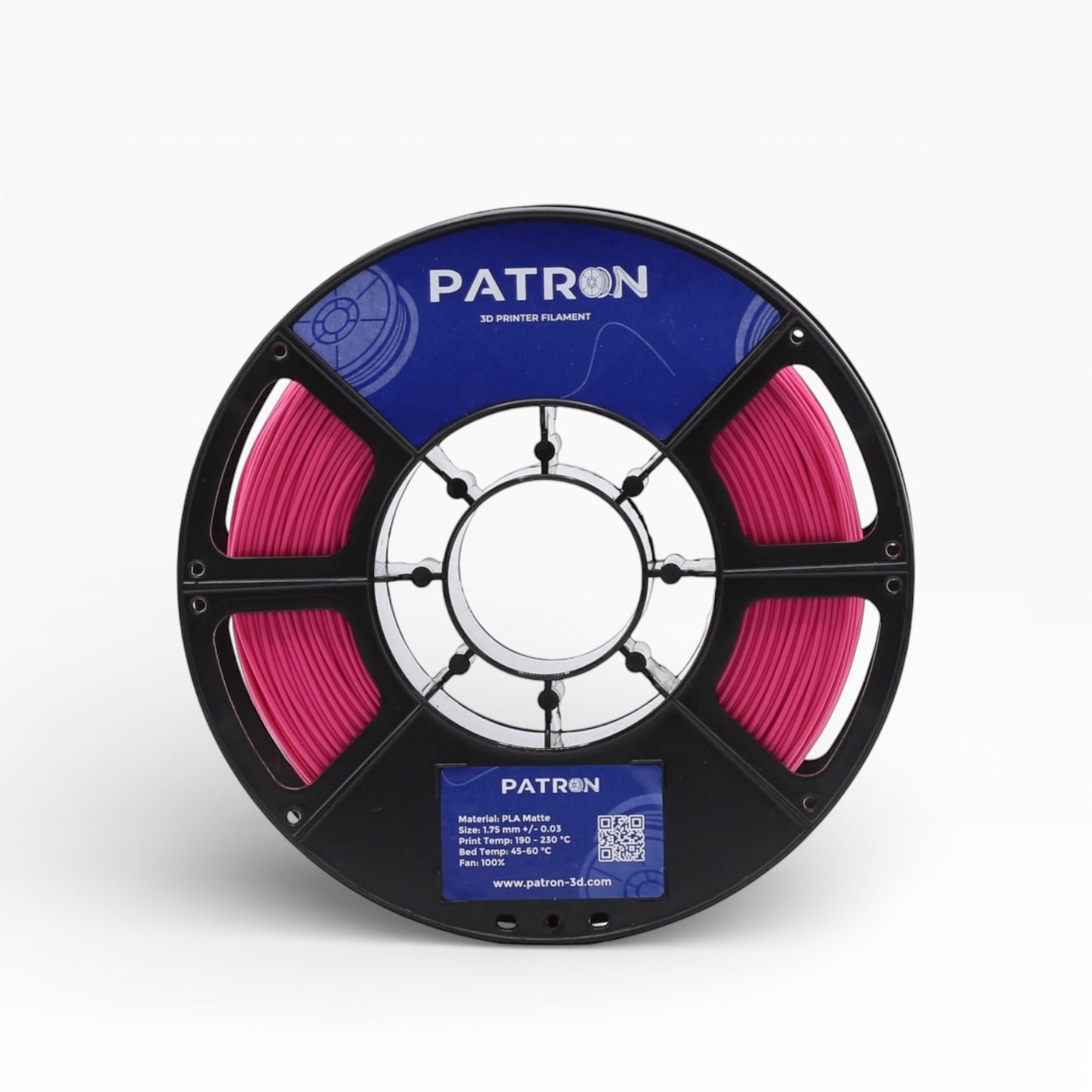 Patron Matte PLA 3D Printer Filament — Plum