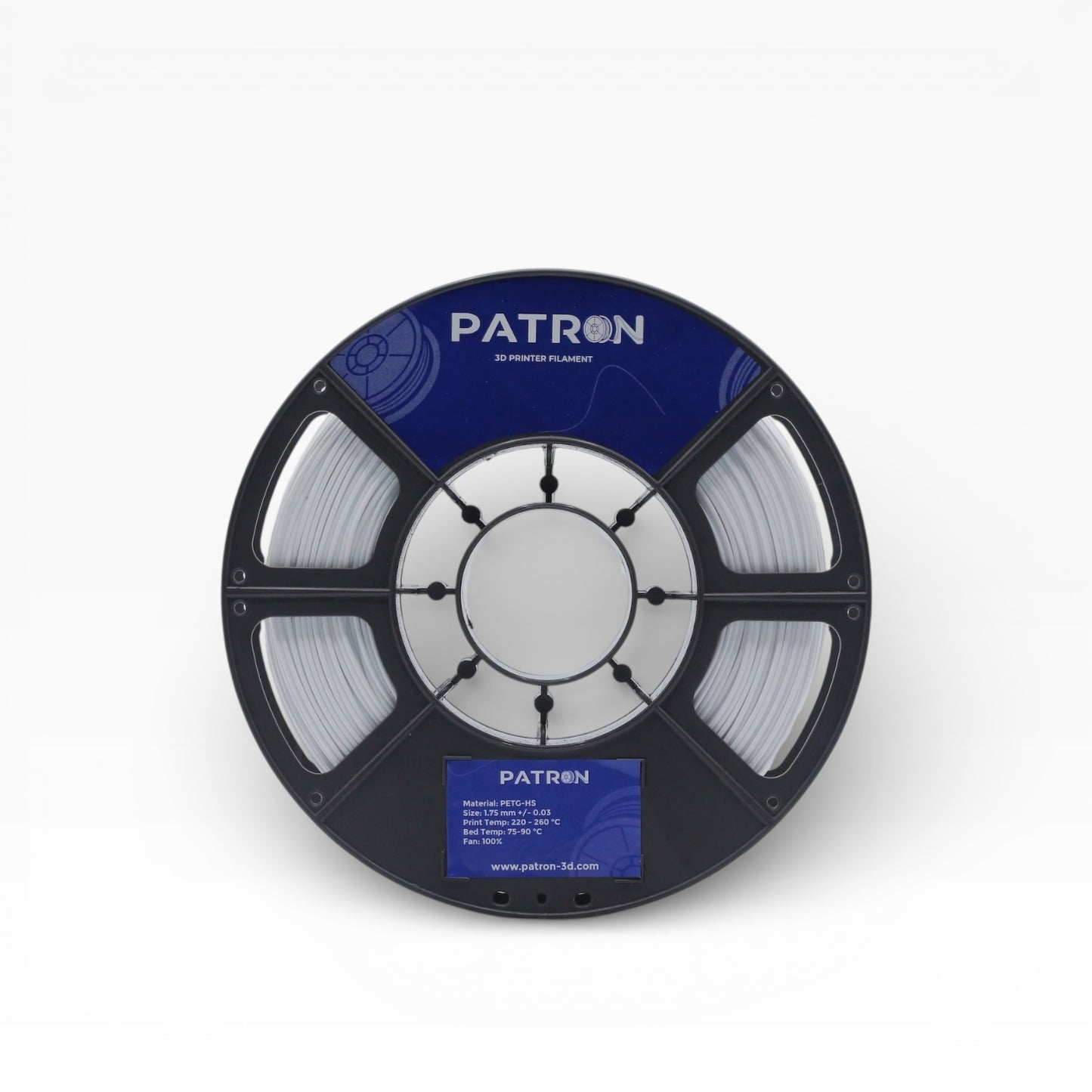 Patron PETG HS 3D Printer Filament — White