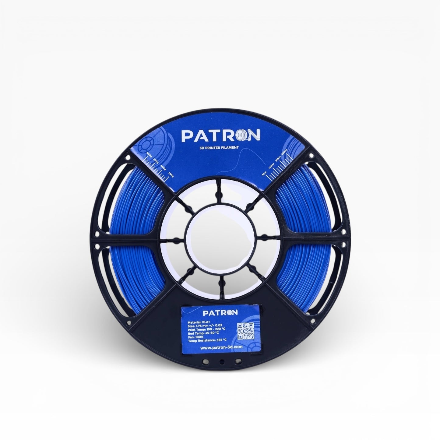 Patron PLA+ 3D Printer Filament — Blue