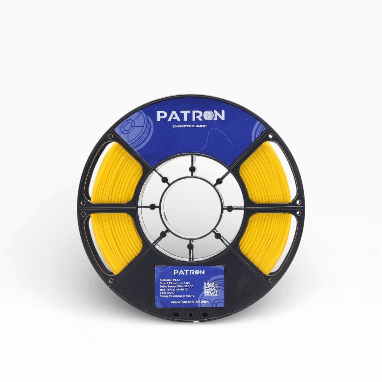 Patron PLA+ 3D Printer Filament — Mustard Yellow