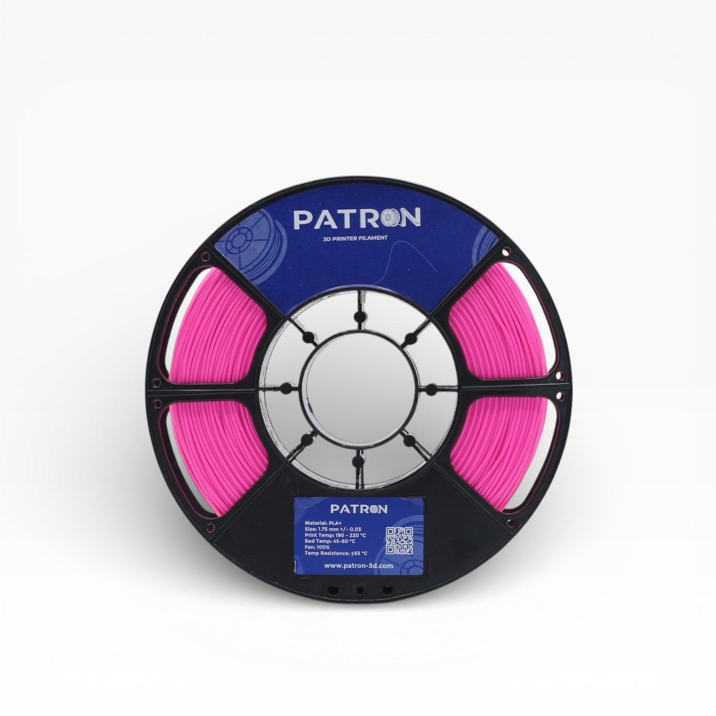 Patron PLA+ 3D Printer Filament — Neon Pink