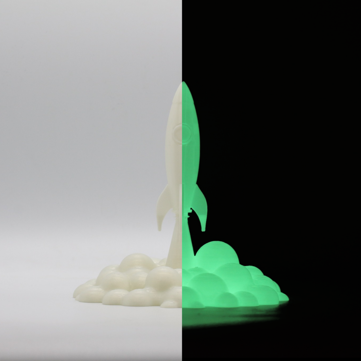 Green Luminous PLA (Glow in the Dark) by Patron ( Filament )