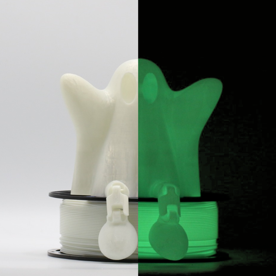 Green Luminous PLA (Glow in the Dark) by Patron ( Filament )