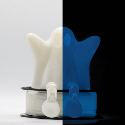 Blue Luminous PLA (Glow in the Dark) by Patron ( Filament )