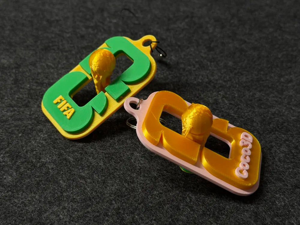 Rotating 2026 World Cup Keychain by SolidForms ( )