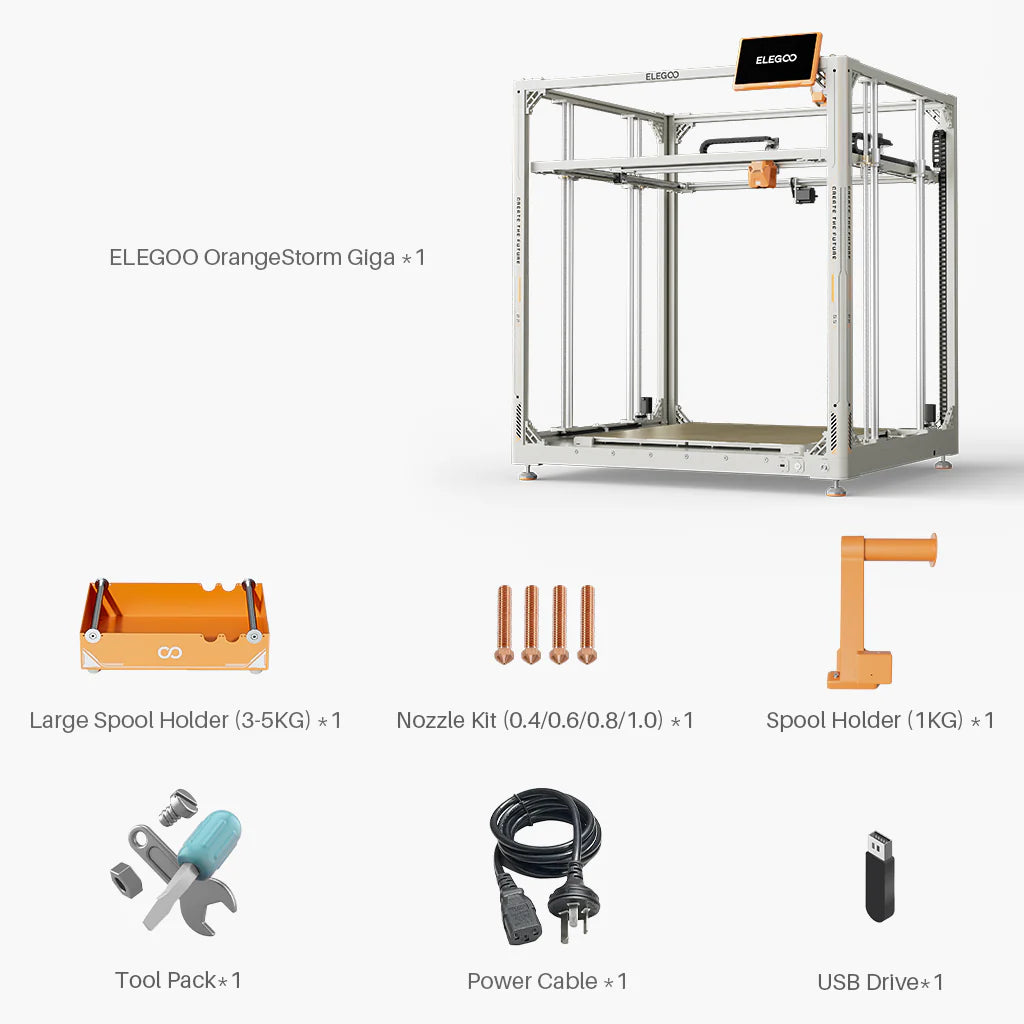 Elegoo Orangestorm Giga by 3Dyhat ( 3D Printer )