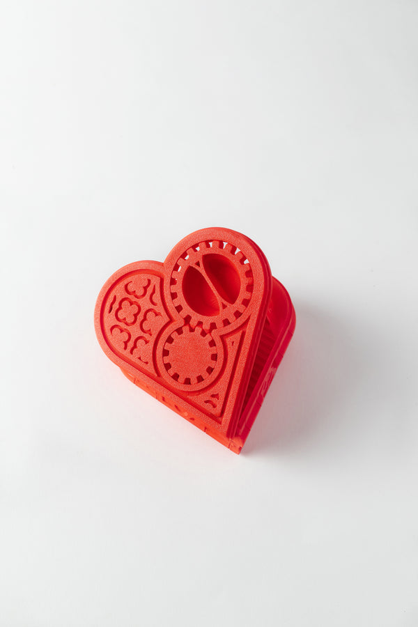 Mechanical Valentine Box - with Working Gear Lock by SolidForms ( Gift Box )