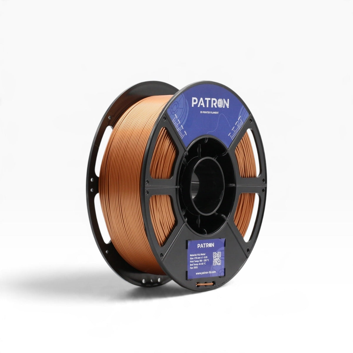 Burnt Orange PLA Metal by Patron ( Filament )