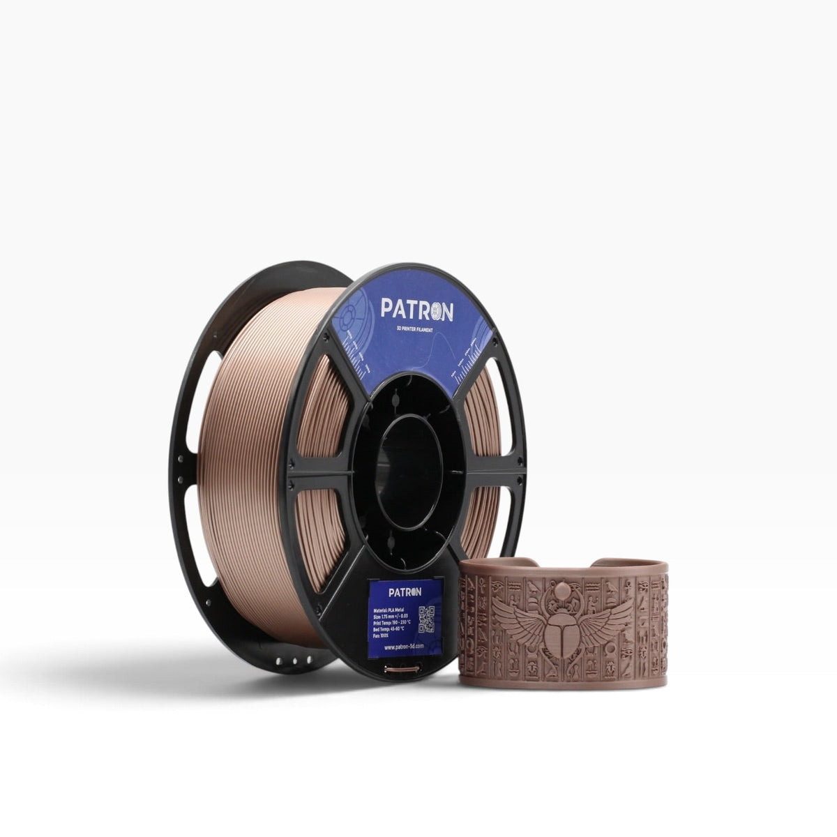 Warm Gray PLA Metal by Patron ( Filament )