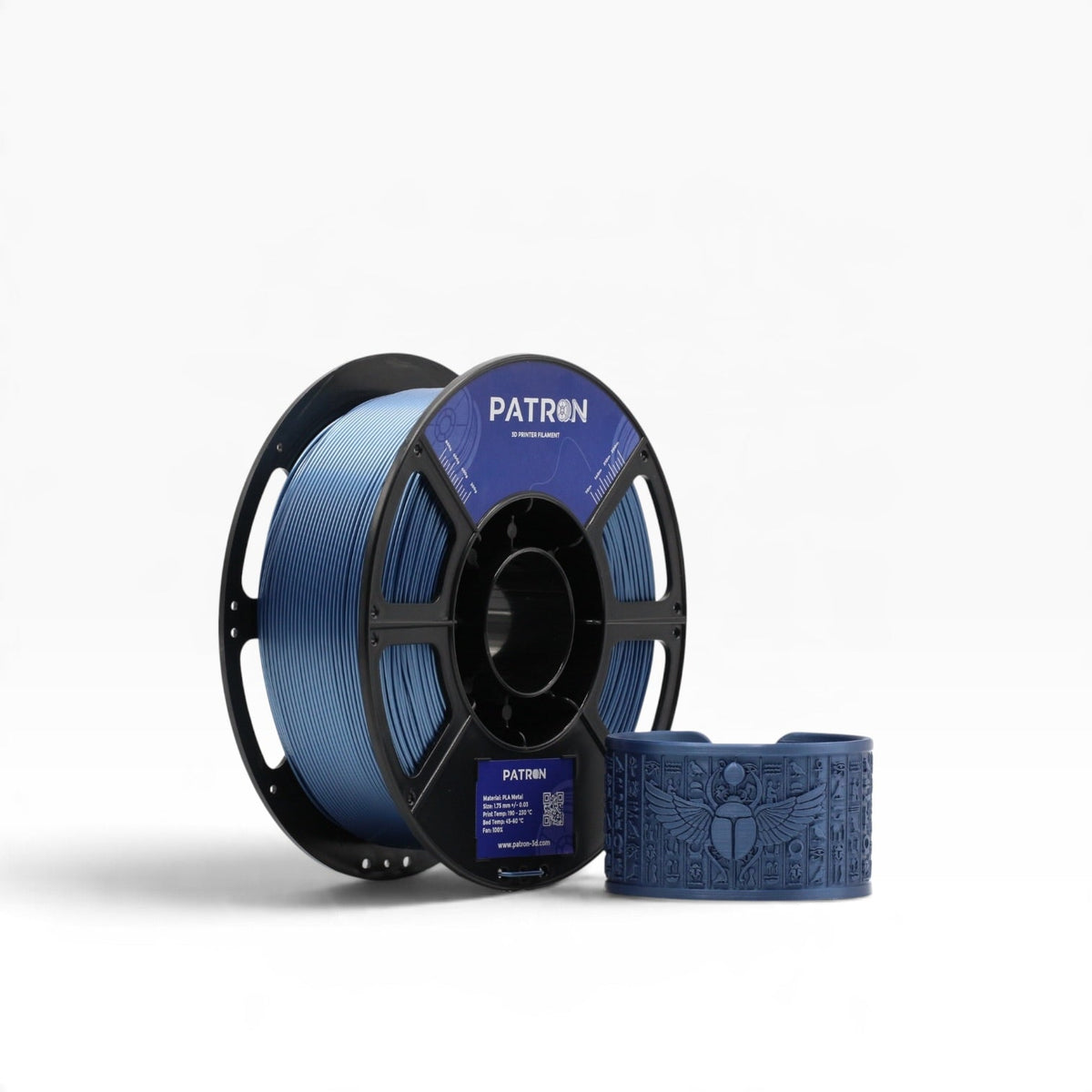Planet Blue PLA Metal by Patron ( Filament )