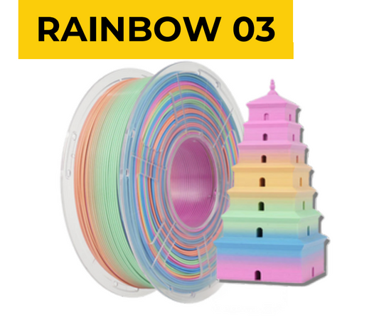 Rainbow 3 Multicolor Matte PLA