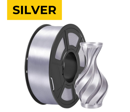 Silver Silk PLA+