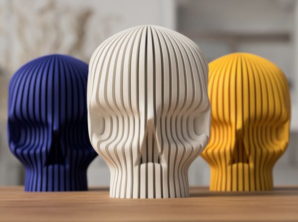 Modern Skull Decor by SolidForms ( )