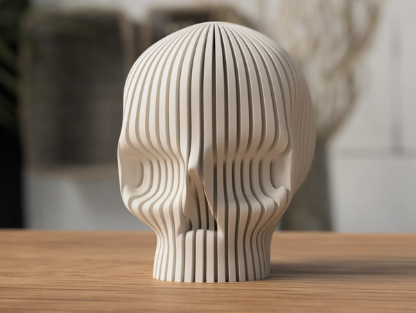 Modern Skull Decor by SolidForms ( )