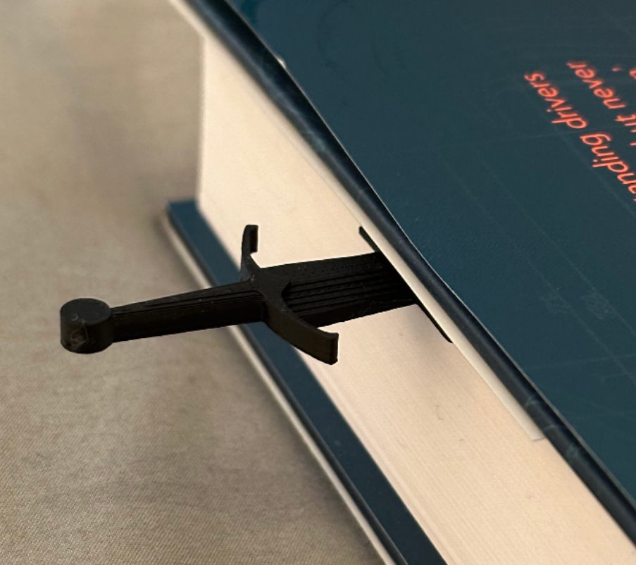 Excalibur Sword Bookmark – SolidForms