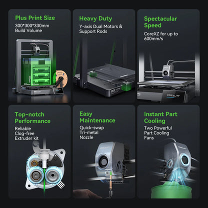 Creality Ender 3 V3 Plus - Core XZ 3D Printer
