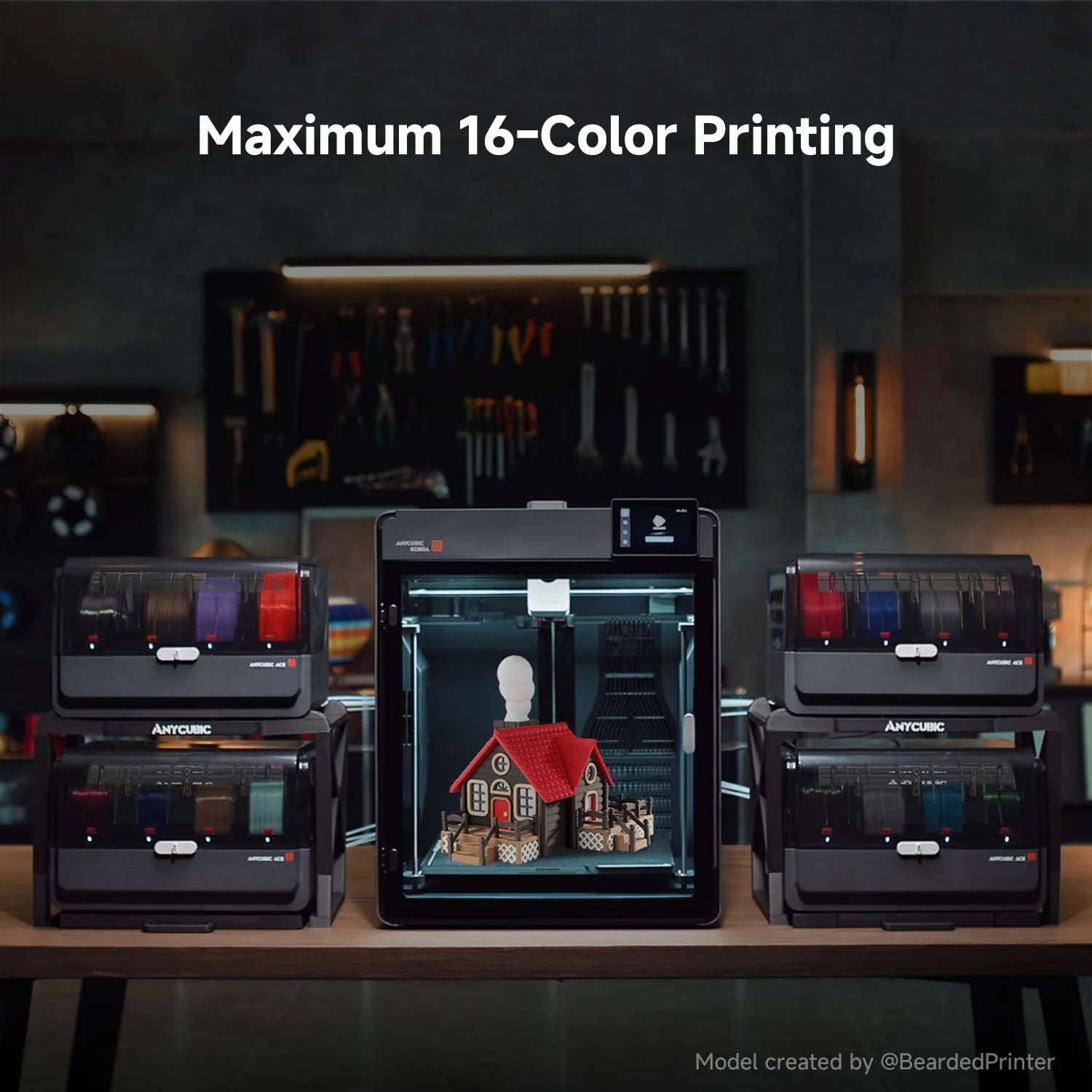 Anycubic Kobra S1 Max Combo by 3Dyhat ( 3D Printer )