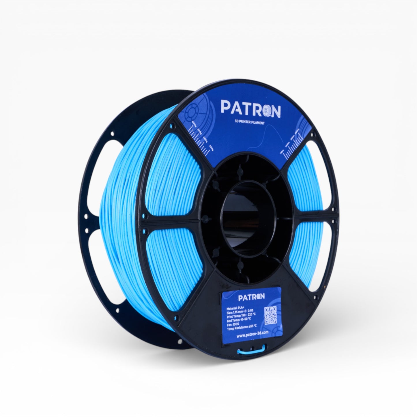 Patron Marble PLA 3D Printer Filament — Baby Blue