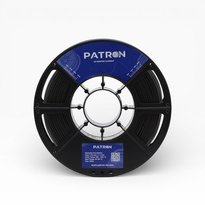 Patron Matte PLA 3D Printer Filament — Black