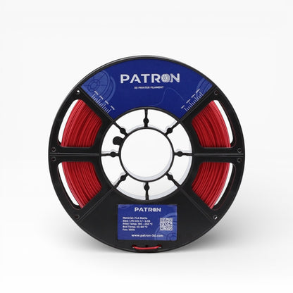 Patron Matte PLA 3D Printer Filament — Fire Red