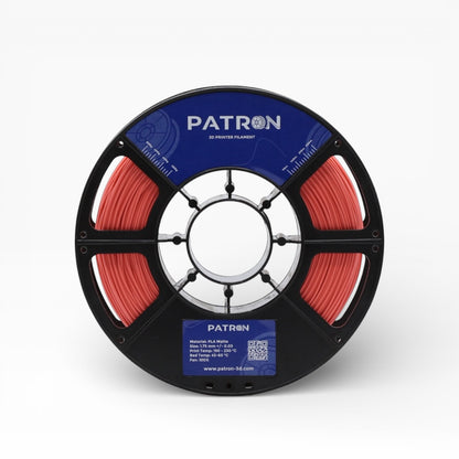 Patron Matte PLA 3D Printer Filament — Flamingo Red