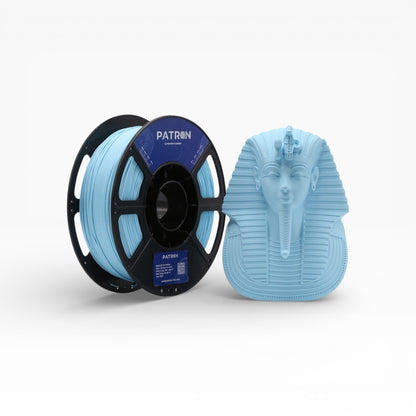 Patron Matte PLA 3D Printer Filament — Light Blue