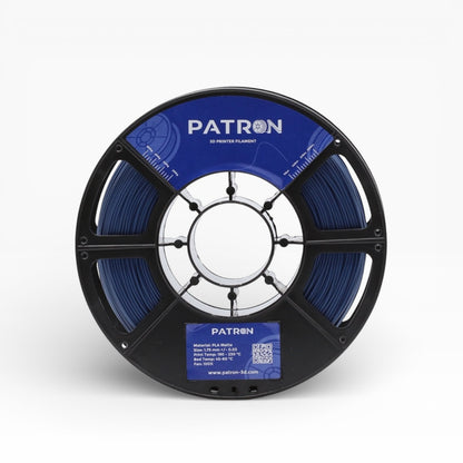 Patron Matte PLA 3D Printer Filament — Navy Blue