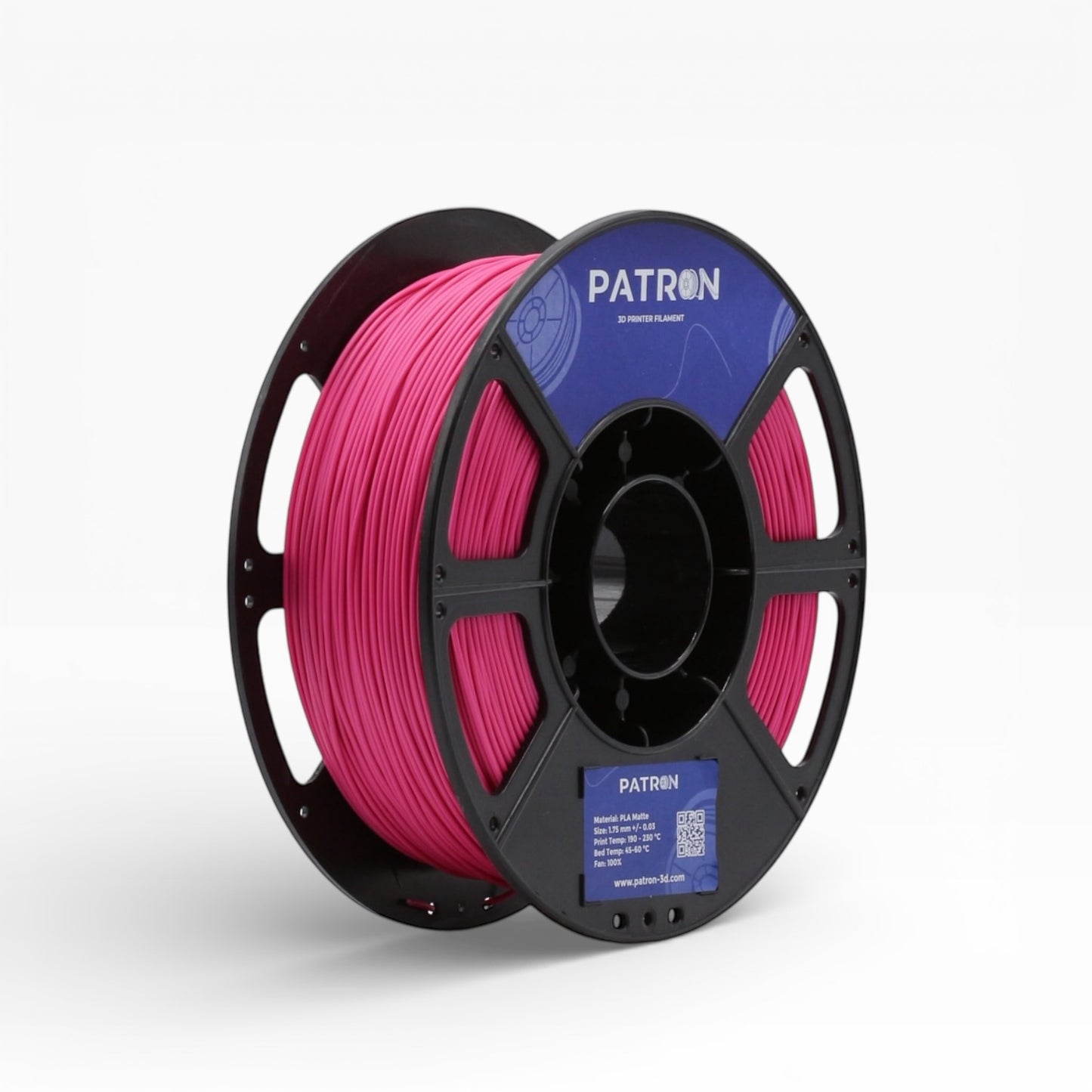 Patron Matte PLA 3D Printer Filament — Plum