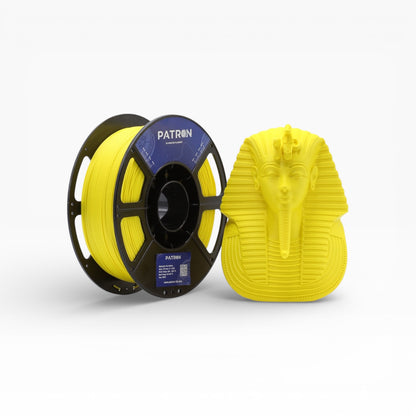 Patron Matte PLA 3D Printer Filament — Yellow