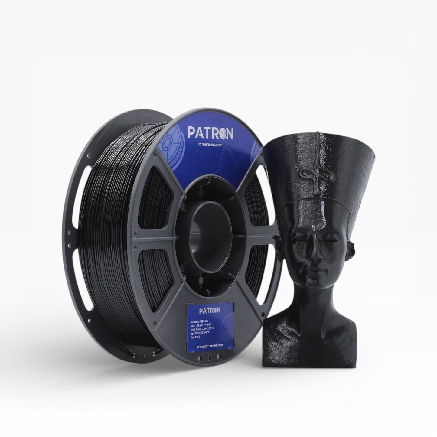 Patron PETG HS 3D Printer Filament — Black