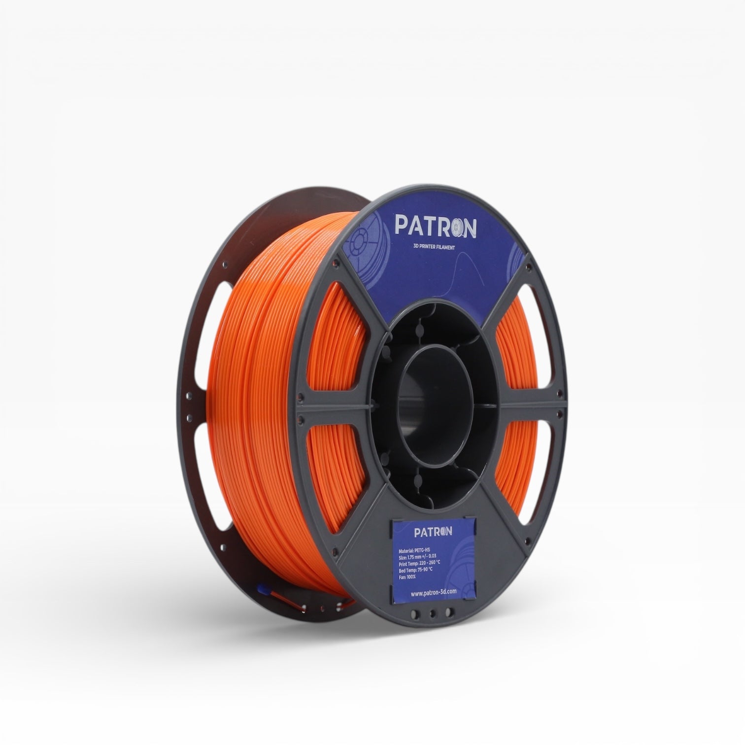 Patron PETG HS 3D Printer Filament — Orange