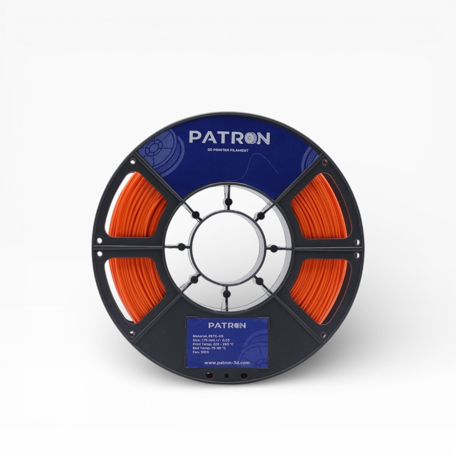 Patron PETG HS 3D Printer Filament — Orange