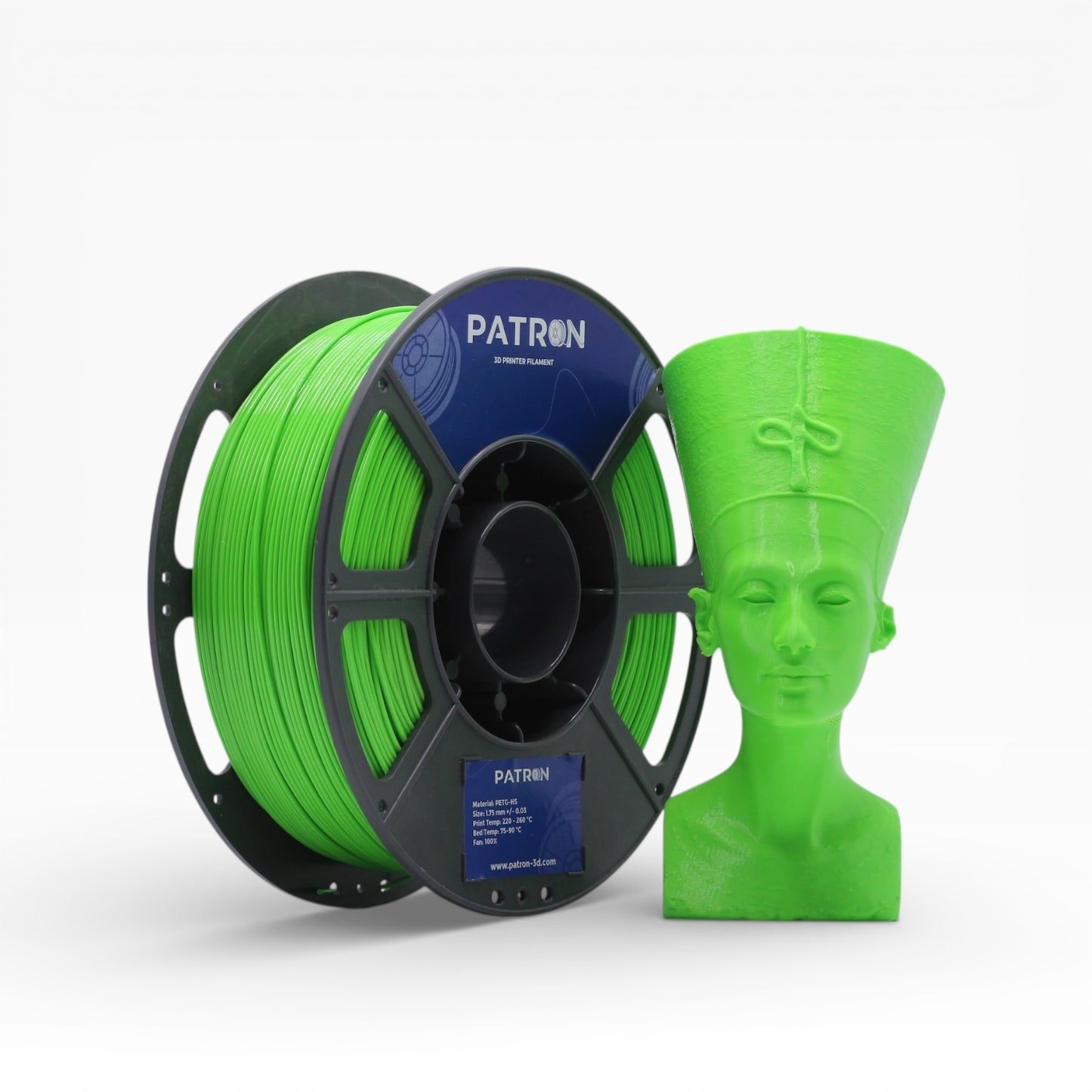 Patron PETG HS 3D Printer Filament — Peak Green
