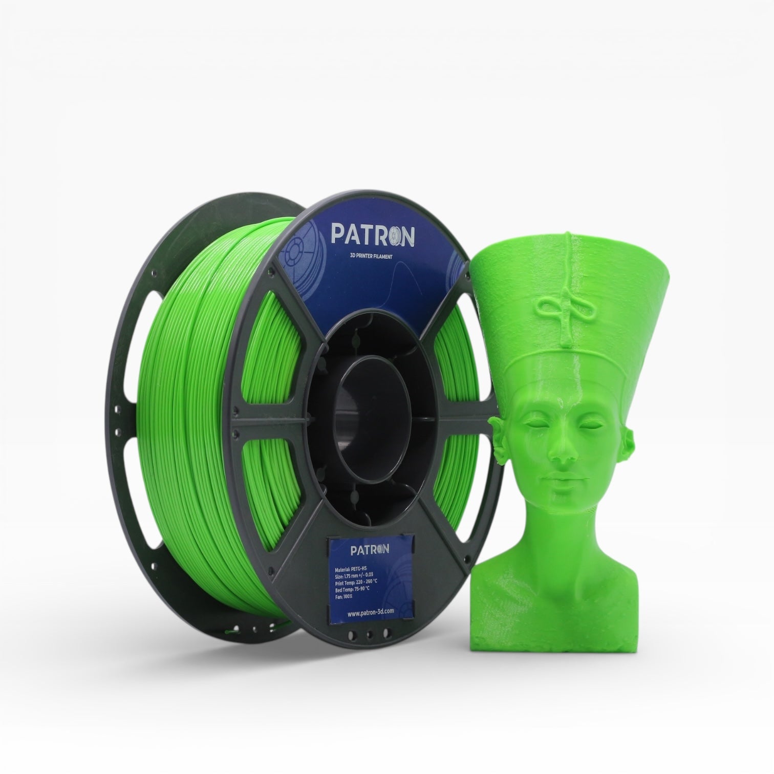 Patron PETG HS 3D Printer Filament — Peak Green
