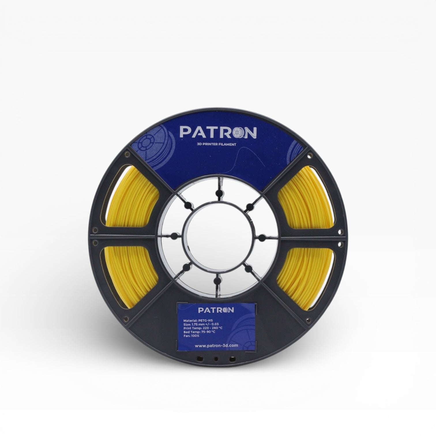 Patron PETG HS 3D Printer Filament — Yellow