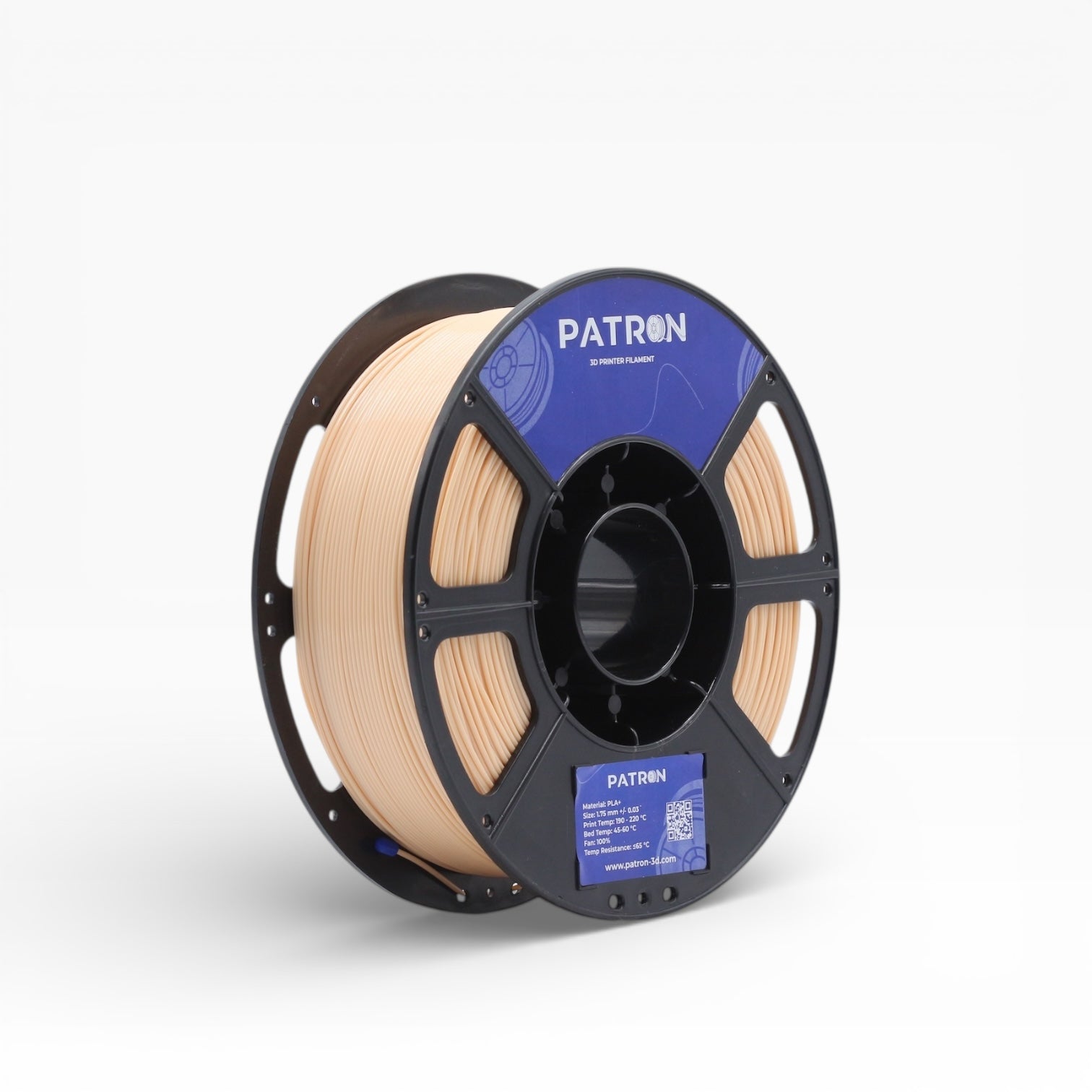 Patron PLA+ 3D Printer Filament — Beige