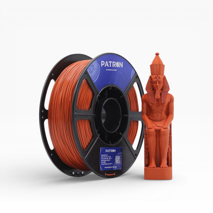 Patron PLA+ 3D Printer Filament — Brick