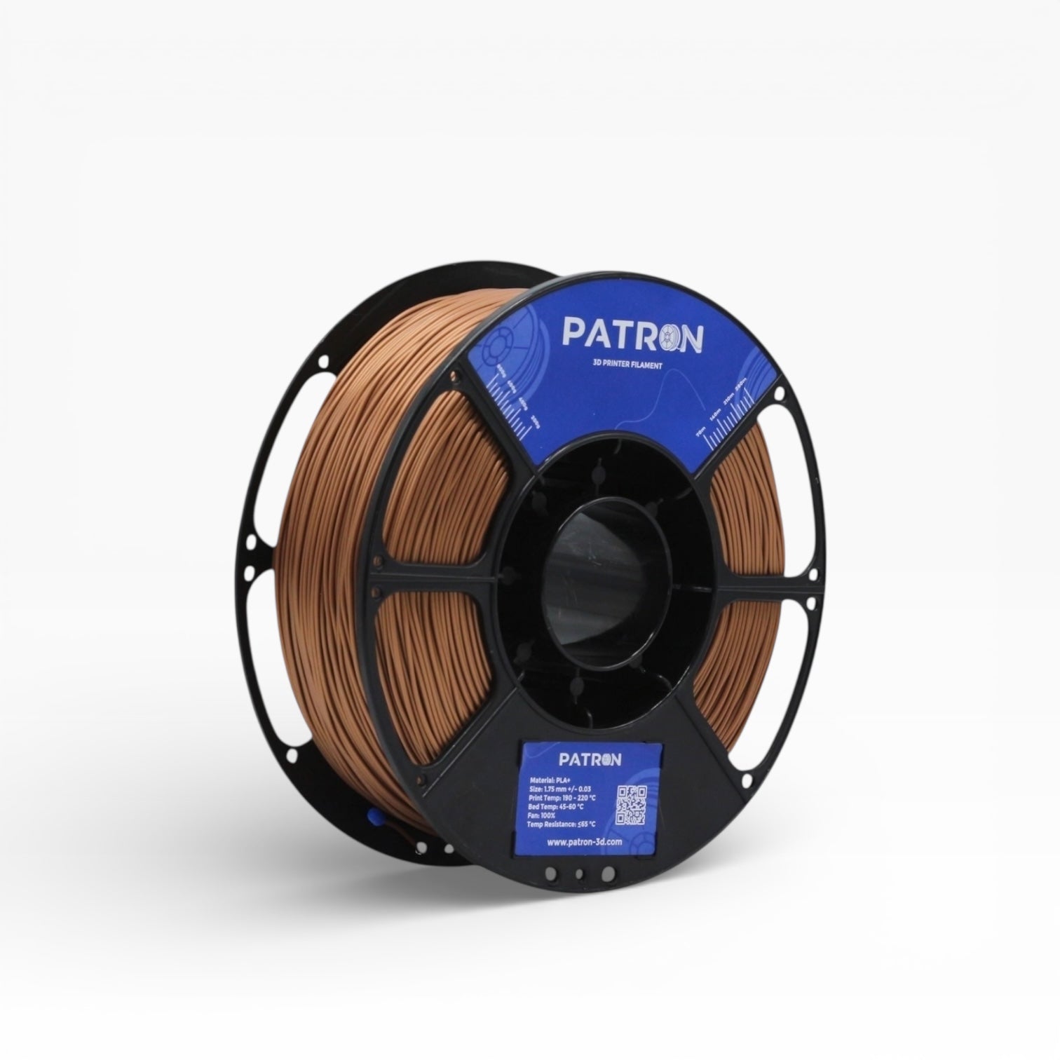 Patron PLA+ 3D Printer Filament — Bronze