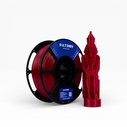 Patron PLA+ 3D Printer Filament — Fire Engine Red