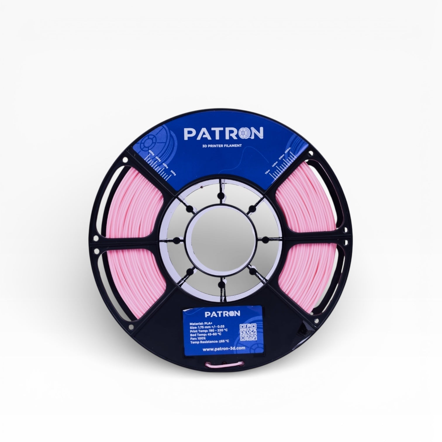 Patron PLA+ 3D Printer Filament — Light Pink