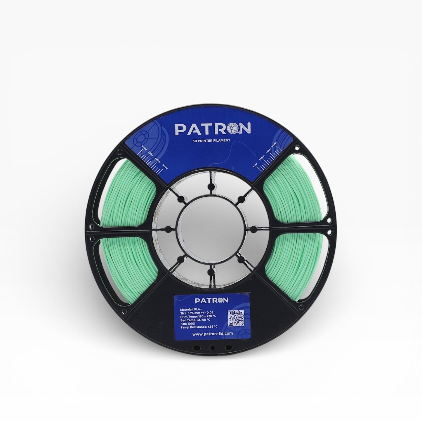 Patron PLA+ 3D Printer Filament — Mint Green