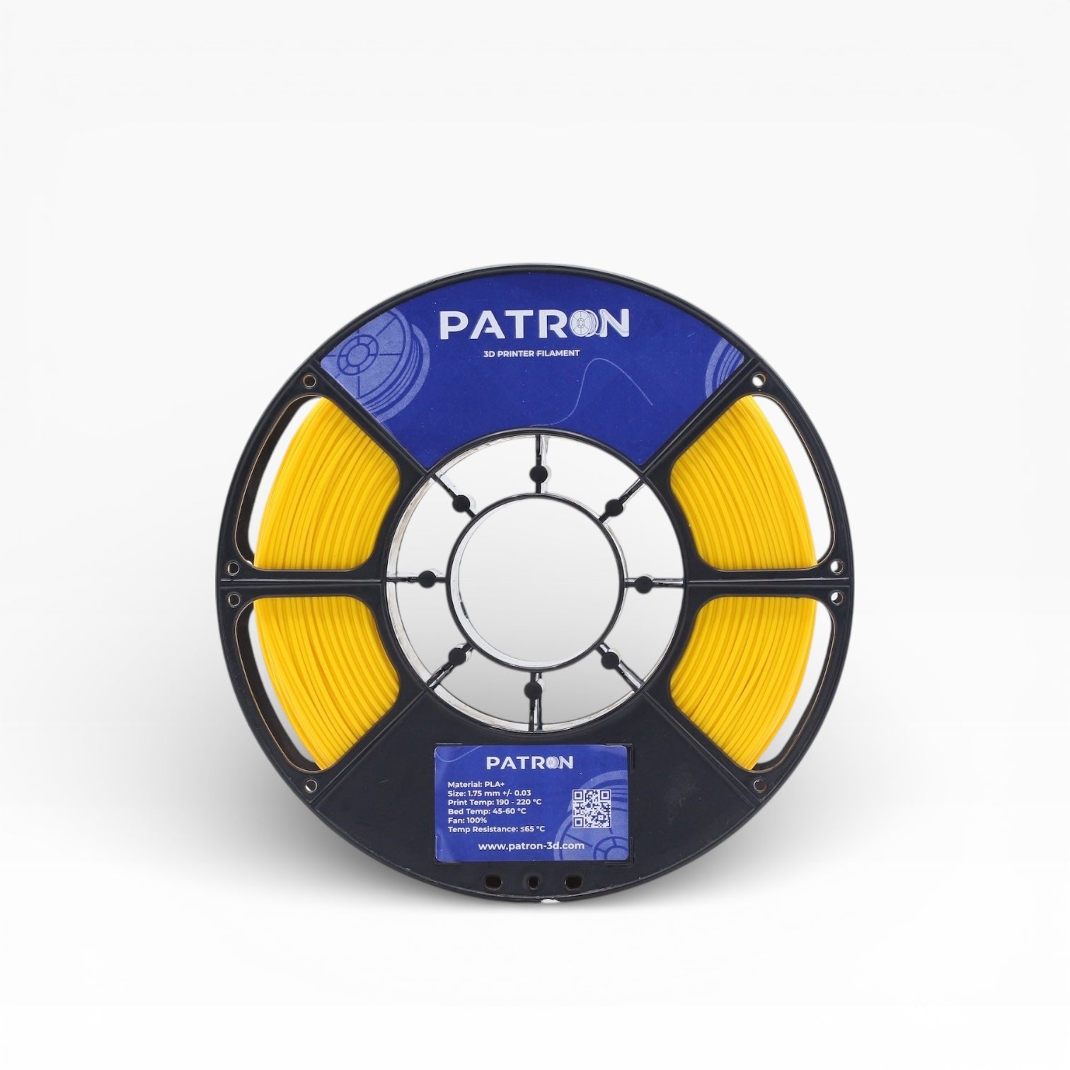 Patron PLA+ 3D Printer Filament — Mustard Yellow