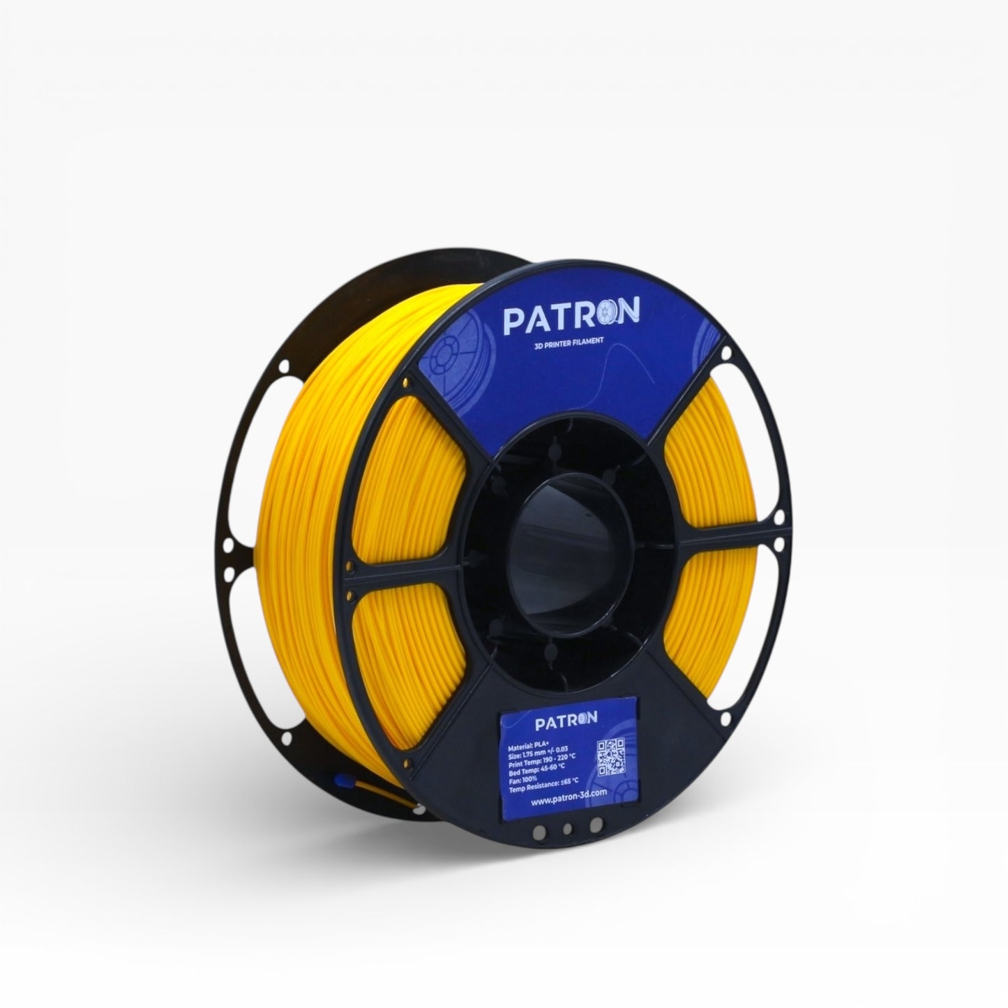 Patron PLA+ 3D Printer Filament — Mustard Yellow