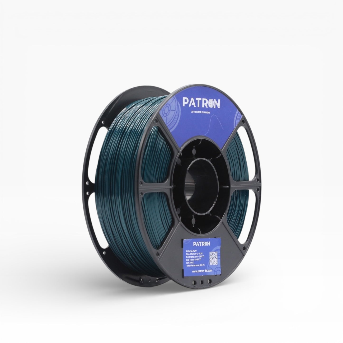Patron PLA+ 3D Printer Filament — Oil Green