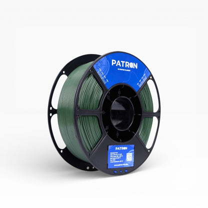 Patron PLA+ 3D Printer Filament — Olive Green