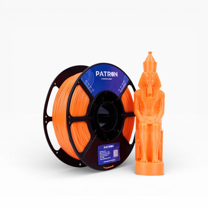 Patron PLA+ 3D Printer Filament — Orange