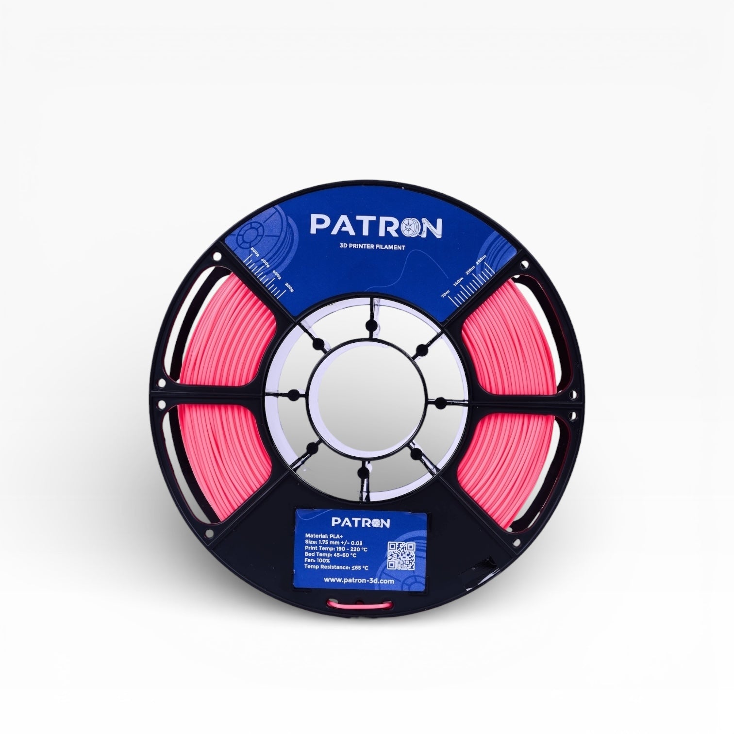 Patron PLA+ 3D Printer Filament — Pink