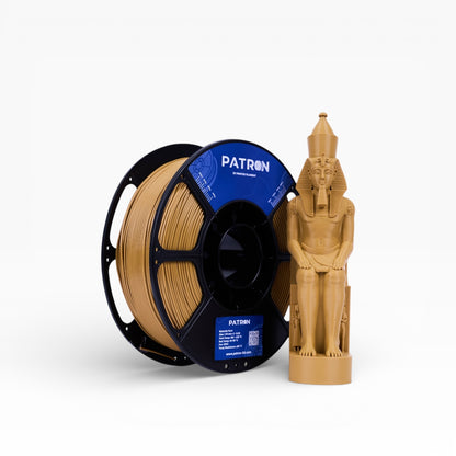 Patron PLA+ 3D Printer Filament — Sand Brown