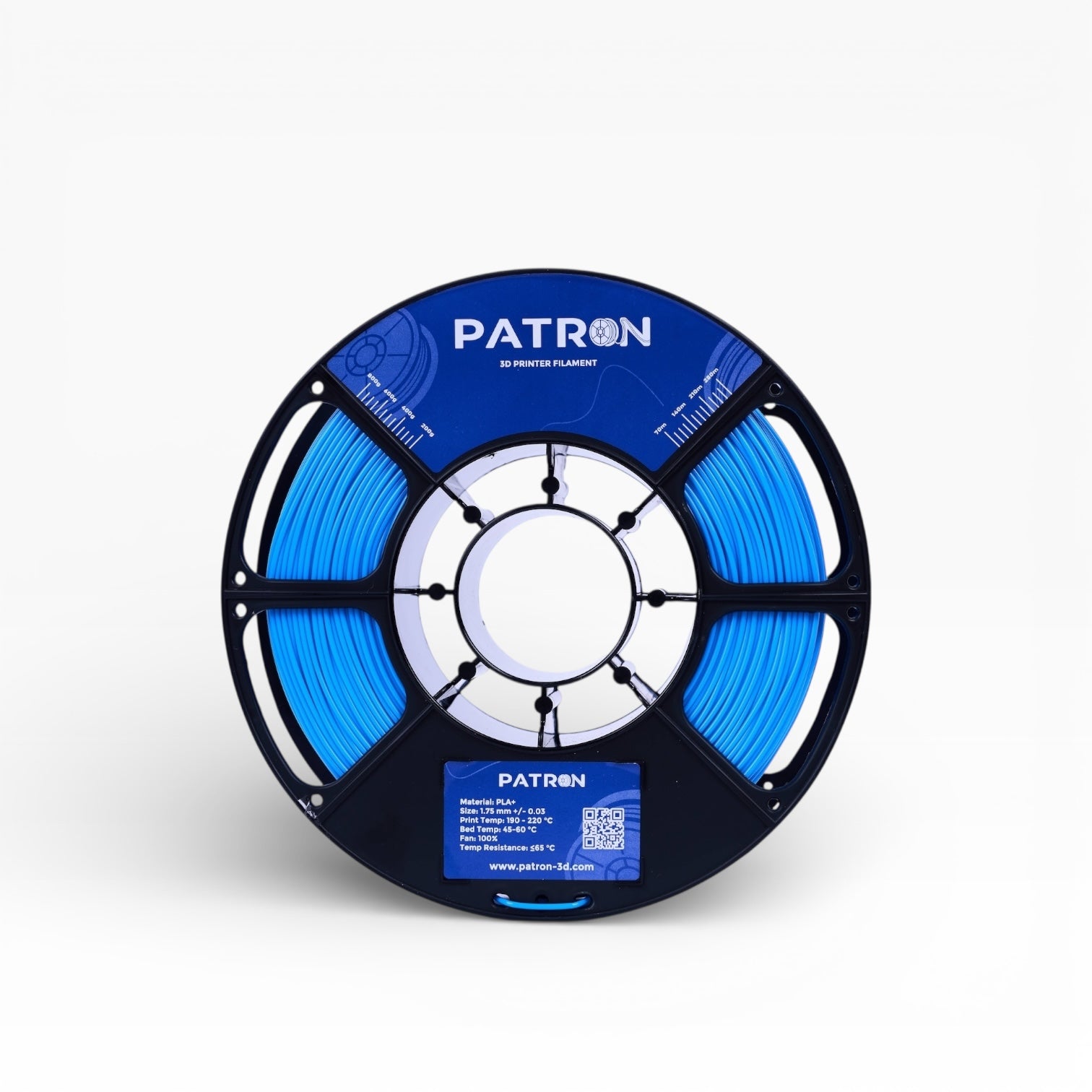 Patron PLA+ 3D Printer Filament — Sky Blue